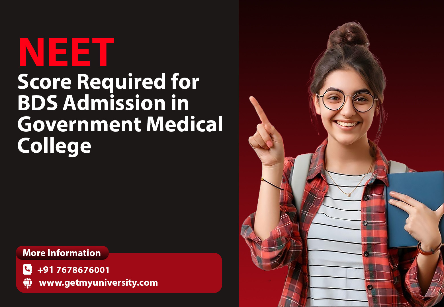 NEET Score Required for BDS Admission